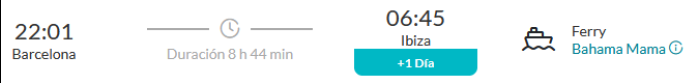 Barcelona - Ibiza